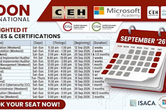 provide you IT training and certifications