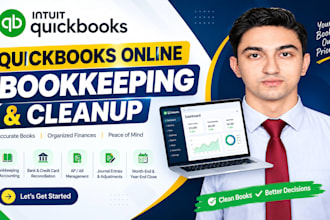 do accounting and bookkeeping in quickbooks online with quickbooks cleanup