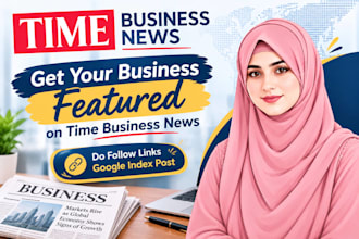 write and publish article on time business news