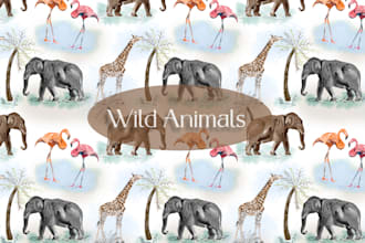 design seamless patterns for fabric and home textiles