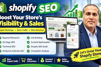 optimize your shopify store for SEO and google rankings