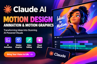 claude ai motion design animation motion graphics video creative expert