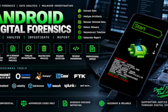 perform professional android mobile digital forensic analysis