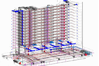 get cad to bim conversion mep building services