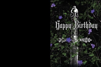 design a custom illustrated card or invitation