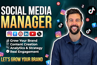 do social media management, social media marketing, content creation