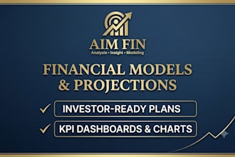 build an investor ready 3 statement financial model in excel