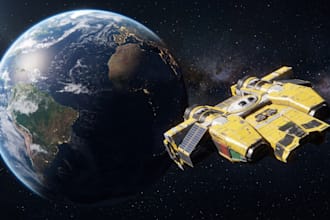 3d model high quality starships spaceships and battleships