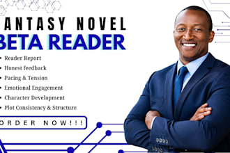 story critique fiction dark fantasy manuscript as beta reader with reader report