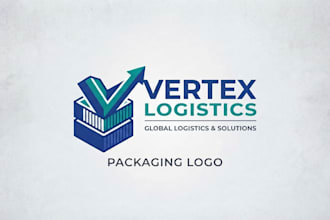 design a modern packaging logo for your brand