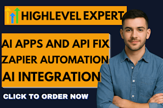 build ai apps, ai chatbot, ai saas, zapier automation and ai integration