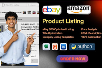 ebay product updation for automotive clients oem mapping fitment updation