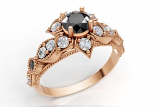 create custom 3d ring design and jewelry cad model