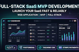 build a scalable saas mvp web application