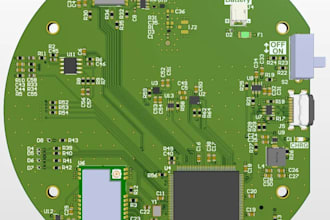 design edge ai pcb, esp32 embedded ai hardware, npu circuit schematic and layout