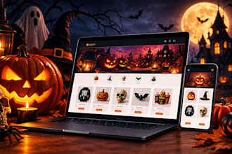 design halloween shopify store halloween product upload via dser printify