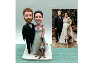 custom bubblehead model 3d funko pops toy figurine 3d printing