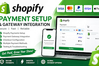 set up shopify payments and payment gateway integration