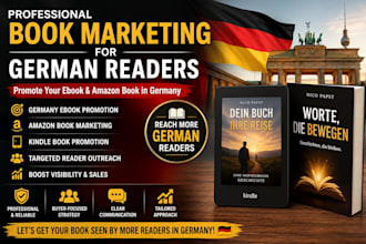 do germany ebook promotion, kindle book promotion, germany amazon book marketing