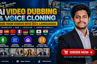 localize your videos with ai dubbing and voice cloning