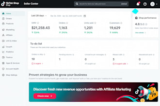be tiktok shop expert, affiliate marketing, tiktok ads