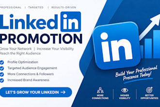 do linkedin marketing, promotion and lead generation