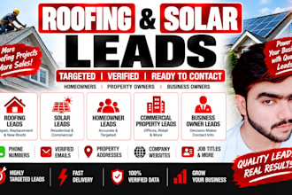 generate targeted roofing and solar leads for your business