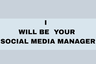 do social medial management, content management