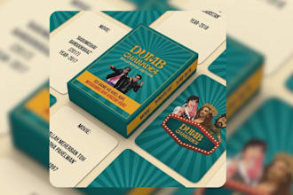 create card game board game art trading card illustration box packaging design