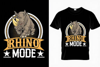 design a unique custom t shirt logo and apparel design