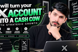 turn your x account into a cash cow with strategic growth