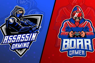 design a custom mascot logo character for your brand