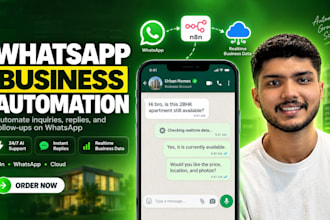 build a whatsapp inventory management and automation system
