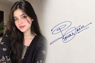 create a stylish signature for your name