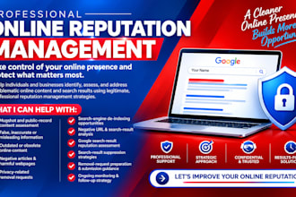 remove mugshots, erase false news, bad articles and delete negative links