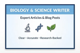 craft deep scientific research papers and science articles