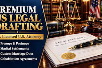draft a comprehensive US marital settlement or divorce agreement
