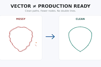 redraw your logo into a clean vector for vinyl cutting or print