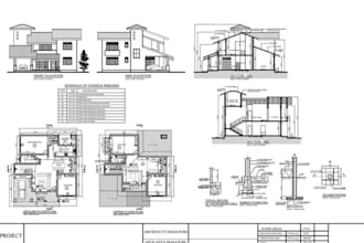 do architecture drawing in autocad