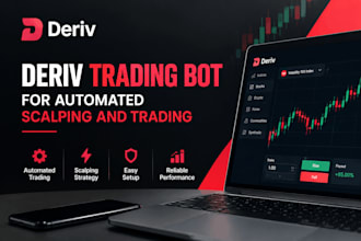 provide a deriv trading bot for automated scalping and trading