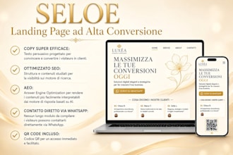 landing page  che trasformano visitatori in clienti
