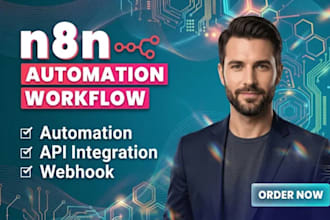 develop n8n ai agent, n8n automation, n8n workflow and ai workflow automation