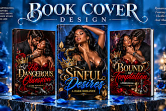 design fantasy book cover, dark romance cover, book cover design, dark romance