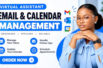 provide VA services for email and calendar management