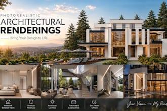 create photorealistic architectural renderings