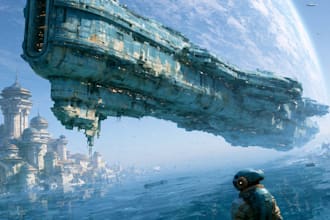 design stunning sci fi spaceships and futuristics spacecrafts concepts