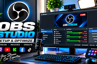 setup and optimize obs studio for smooth streaming and recording