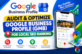 audit optimize google business profile gmb for local seo ranking