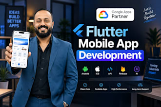 do flutter mobile app development and app creation