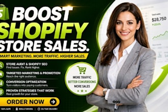 boost shopify sales with shopify marketing and SEO